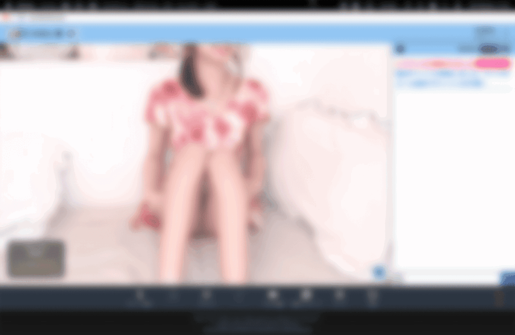 AYAMIccちゃんの無料ライブチャット、セリフが見えるチャット画面