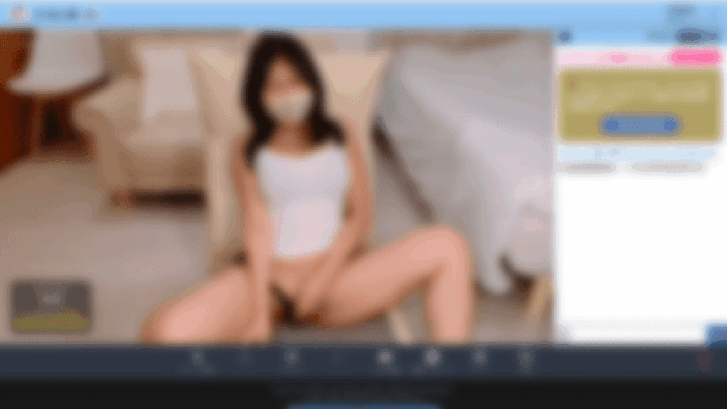 REIseちゃんの無料ライブチャット、セリフが見えるチャット画面